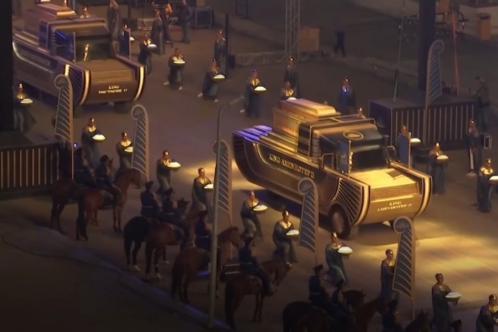 Különleges teherautókat kaptak az egyiptomi fáraók