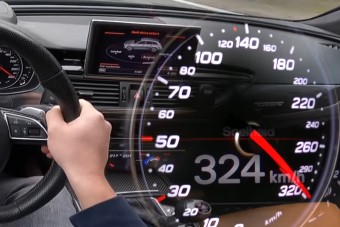 320 km/órás sebességnél ijesztő egy ilyen hiba