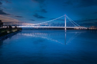 Ilyen lehet az új budapesti Duna-híd