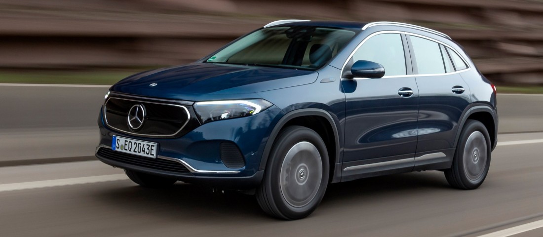 Új motorok a Mercedes kompakt villanyautójában