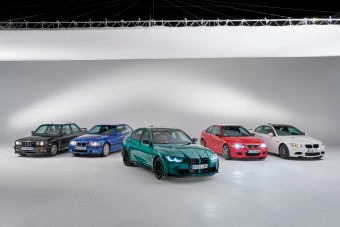 Így alakult át a BMW M3 hat generáción keresztül