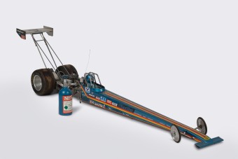 Bokatörő erejű ez a távirányítós dragster