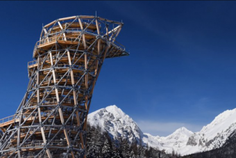 A Tátrában megnyílt Európa egyik legmagasabb kilátója