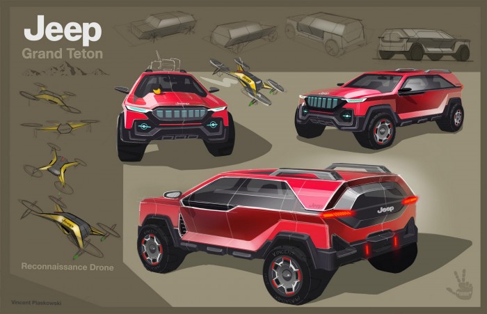 Így nézhetnek ki a jövő elektromos Jeepjei 1 Így nézhetnek ki a jövő elektromos Jeepjei 1