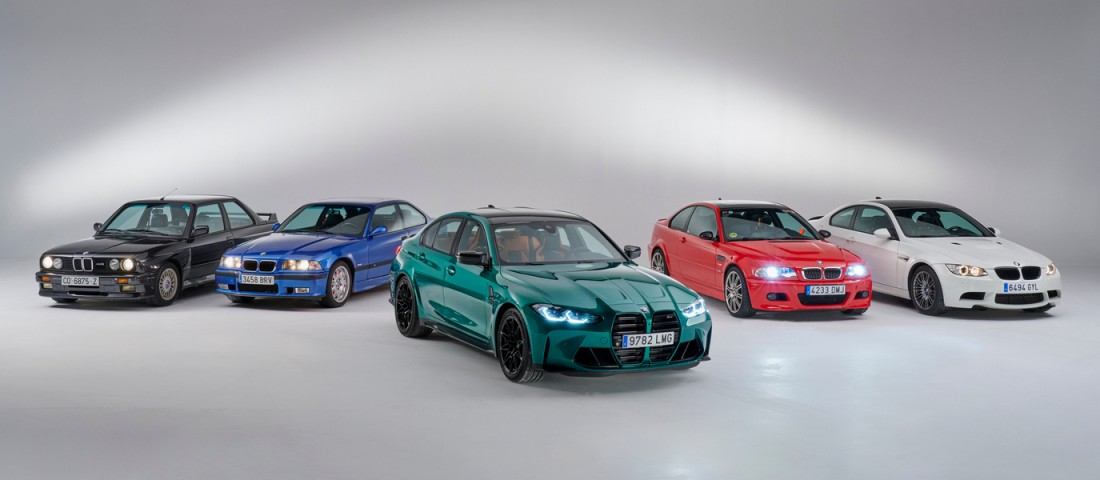 Így alakult át a BMW M3 hat generáción keresztül