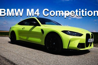 Videón mutatjuk, milyen az 510 lóerős BMW M4 Competition