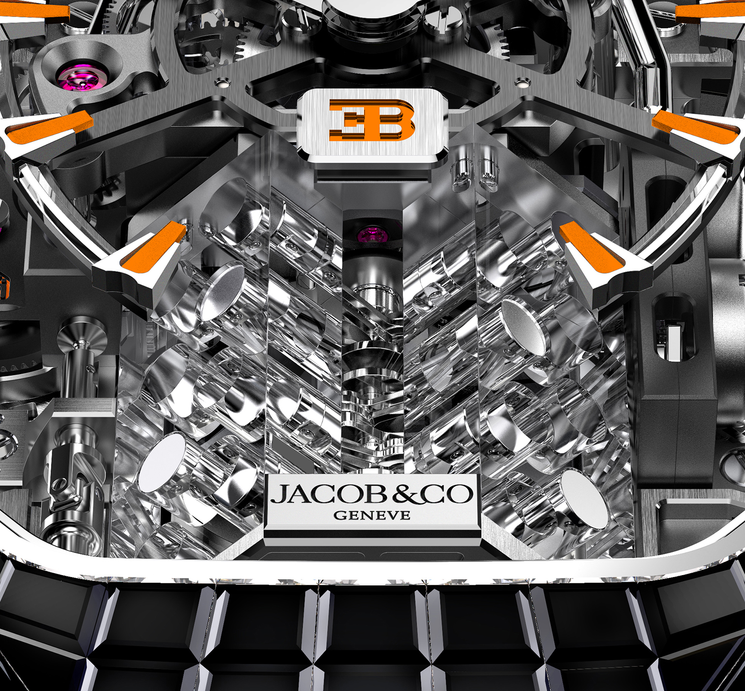 Rogyásig pakolták gyémánttal a Bugatti óráját 4