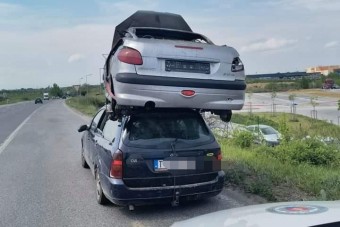 A rendőrök álla is leesett, amikor meglátták a szlovák autós szállítmányát