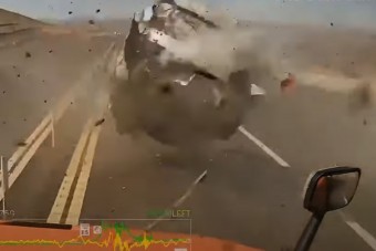 Az év egyik legkeményebb balesetét produkálta egy Nissan 350Z