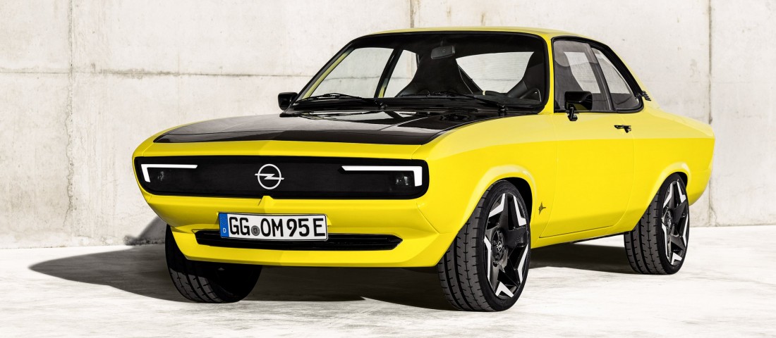 Gyári átalakítás: villanymotort szereltek az Opel Mantába