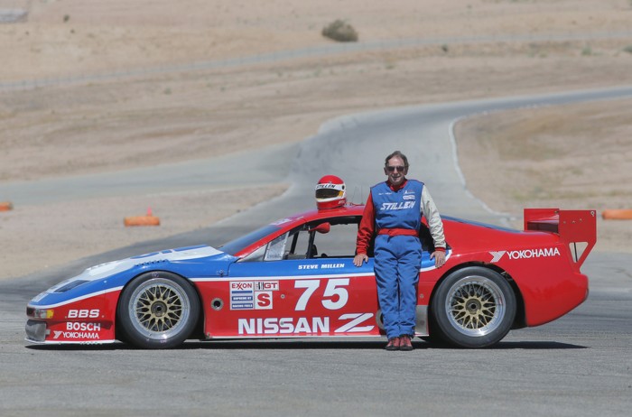 Versenyautó a 90-es évekből, csak a startra vár 6