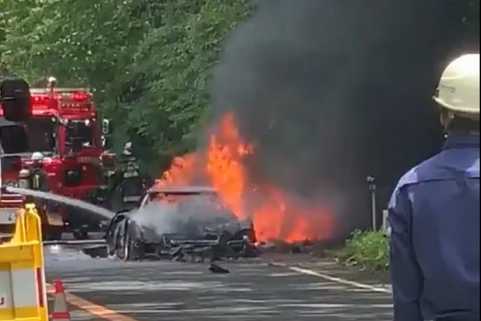 Szénné égett egy Ferrari F40. Megint! 6