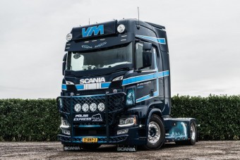 Hűvös borzongást idéz meg ez a Scania