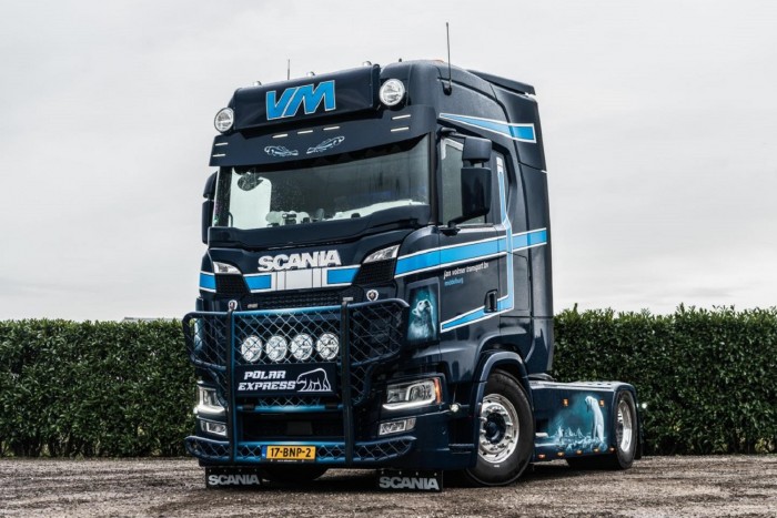 Hűvös borzongást idéz meg ez a Scania