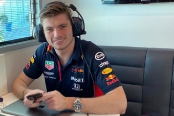 F1: Verstappen hangoskodott, figyelmeztették 