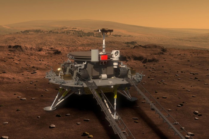 Kilenc perc terror után Kína megérkezett a Marsra