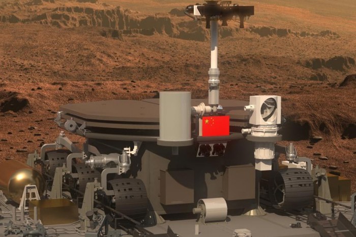 Kilenc perc terror után Kína megérkezett a Marsra 1