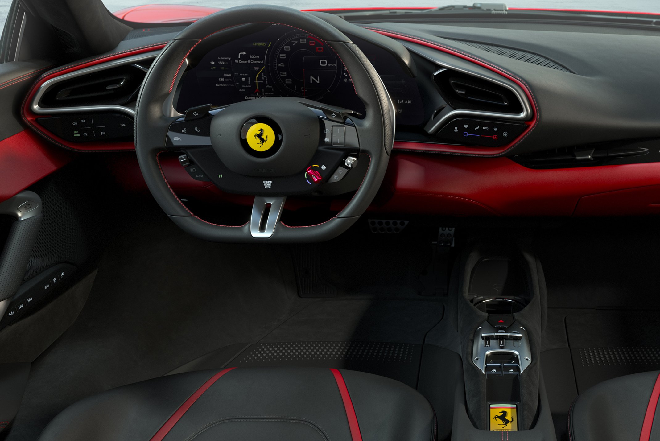 Hathengeres hibridet mutatott be a Ferrari 8