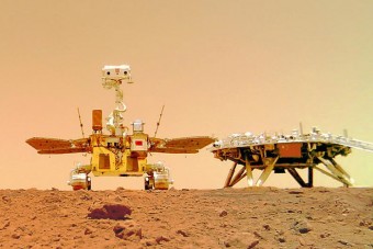 Kitették a kínai zászlót a Marsra