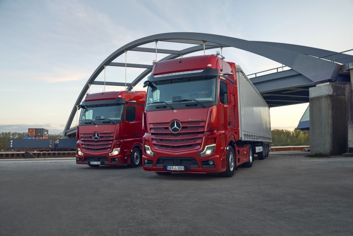 Megérkezett a legújabb Mercedes-Benz Actros