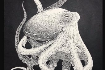 Fantasztikus, mire képes egy szikével és egy üres lappal a japán művész