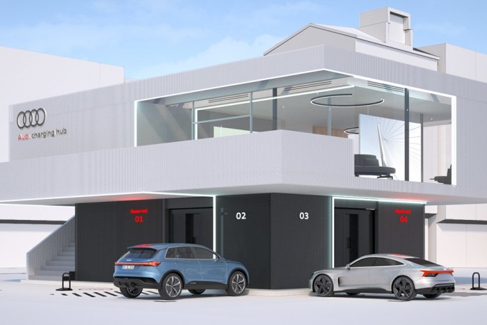 Új töltővel segítene a villanyautósokon az Audi 3