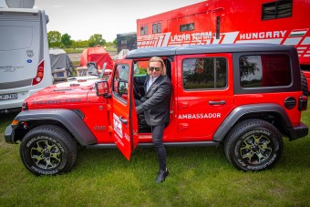 Legjobb magyarként, bronzzal zárt Jeep nagykövete Vecsésen  (x)