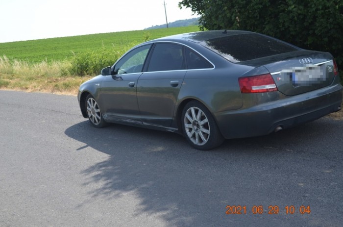 Őrizetbe vették a 8-as főút ámokfutó audisát 2