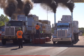 Pokoli füst és őrült erő van ezekben a kamionokban