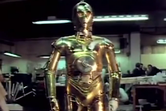 Ritka felvétel került elő az első Star Wars forgatás előkészületeiről