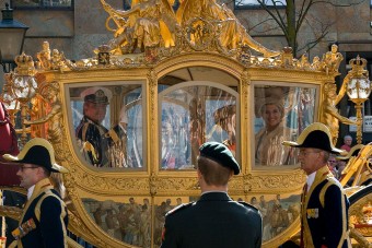 Elkészült a holland király rasszista arany hintója