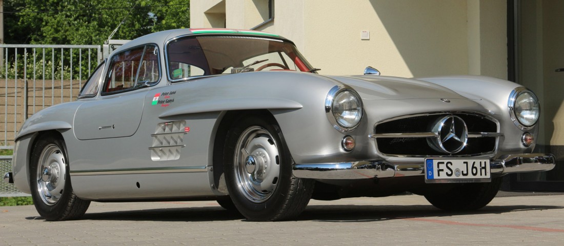 Budapest egyik legértékesebb ingósága ez a Mercedes 300 SL