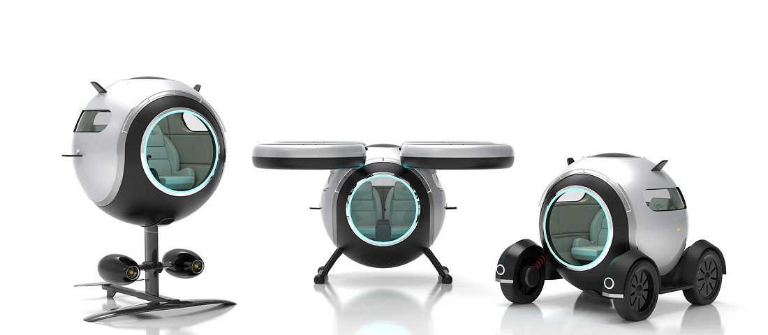 Föld, víz és levegő sem akadály ennek a kétszemélyes gömbnek