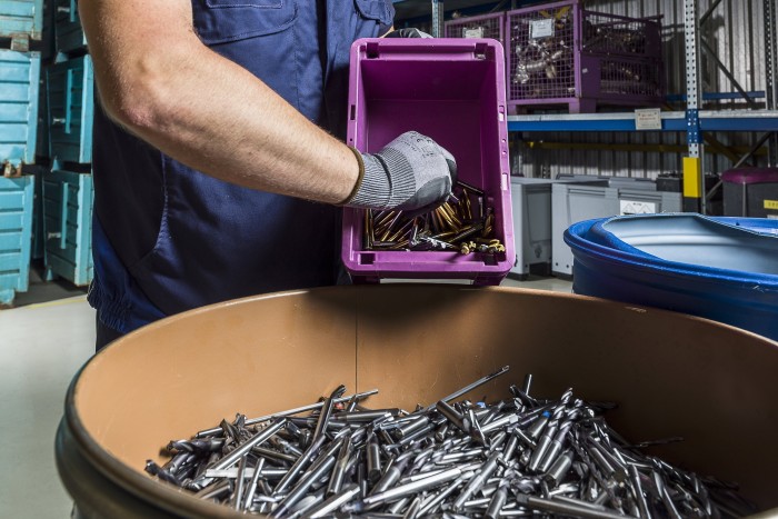 Házon belüli keményfém-újrahasznosítás a BMW-nél