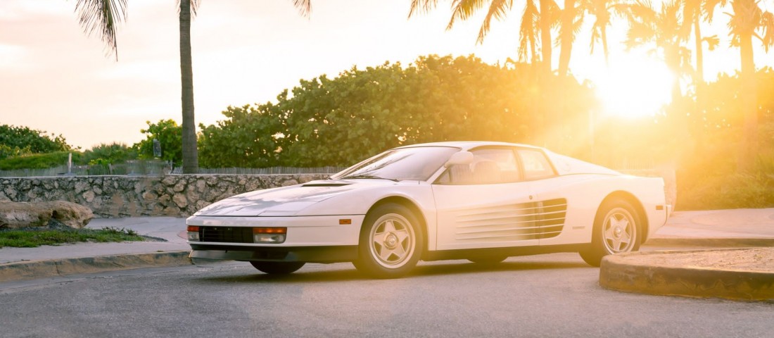 Nem csak olyan, ez az. A Miami Vice Ferrarija!