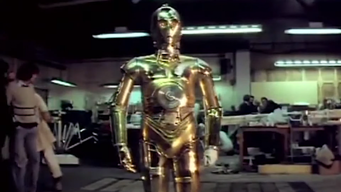 Ritka felvétel került elő az első Star Wars forgatás előkészületeiről 1