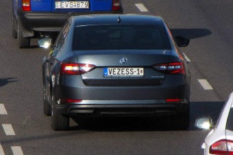 Csökkent az érdeklődés az új egyedi rendszámok iránt