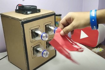 Kartondobozból is lehet légkondit tákolni