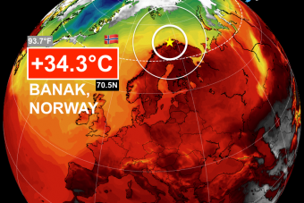 Most ne igyekezz Lappföldre hűsölni, mert ott is 34 fok van