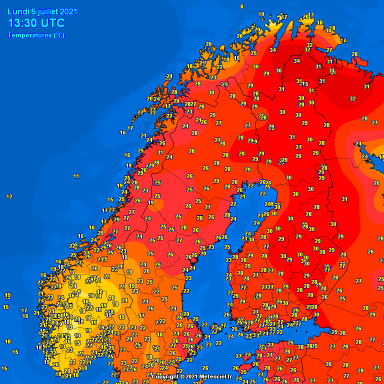Most ne igyekezz Lappföldre hűsölni, mert ott is 34 fok van 1 | Vezess Most ne igyekezz Lappföldre hűsölni, mert ott is 34 fok van 1