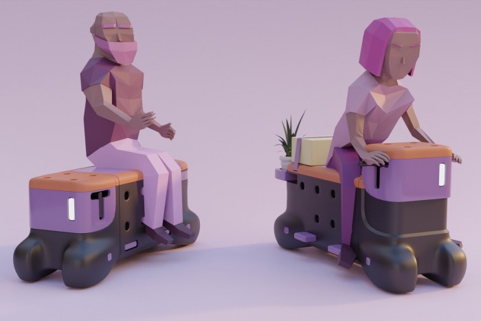 Ez a robogó valójában egy pad 2