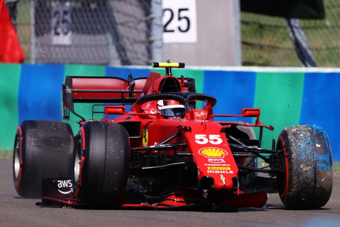 F1: Videón a baleset, csalódás a Ferrarinál