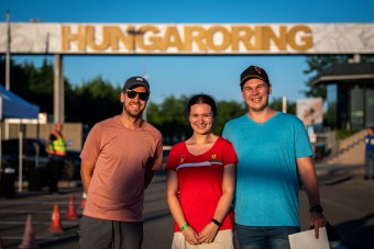 F1: Lánykérés a Hungaroringen, Vettel volt a tanú