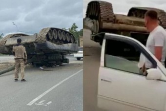 Leborították az oroszok a tankot