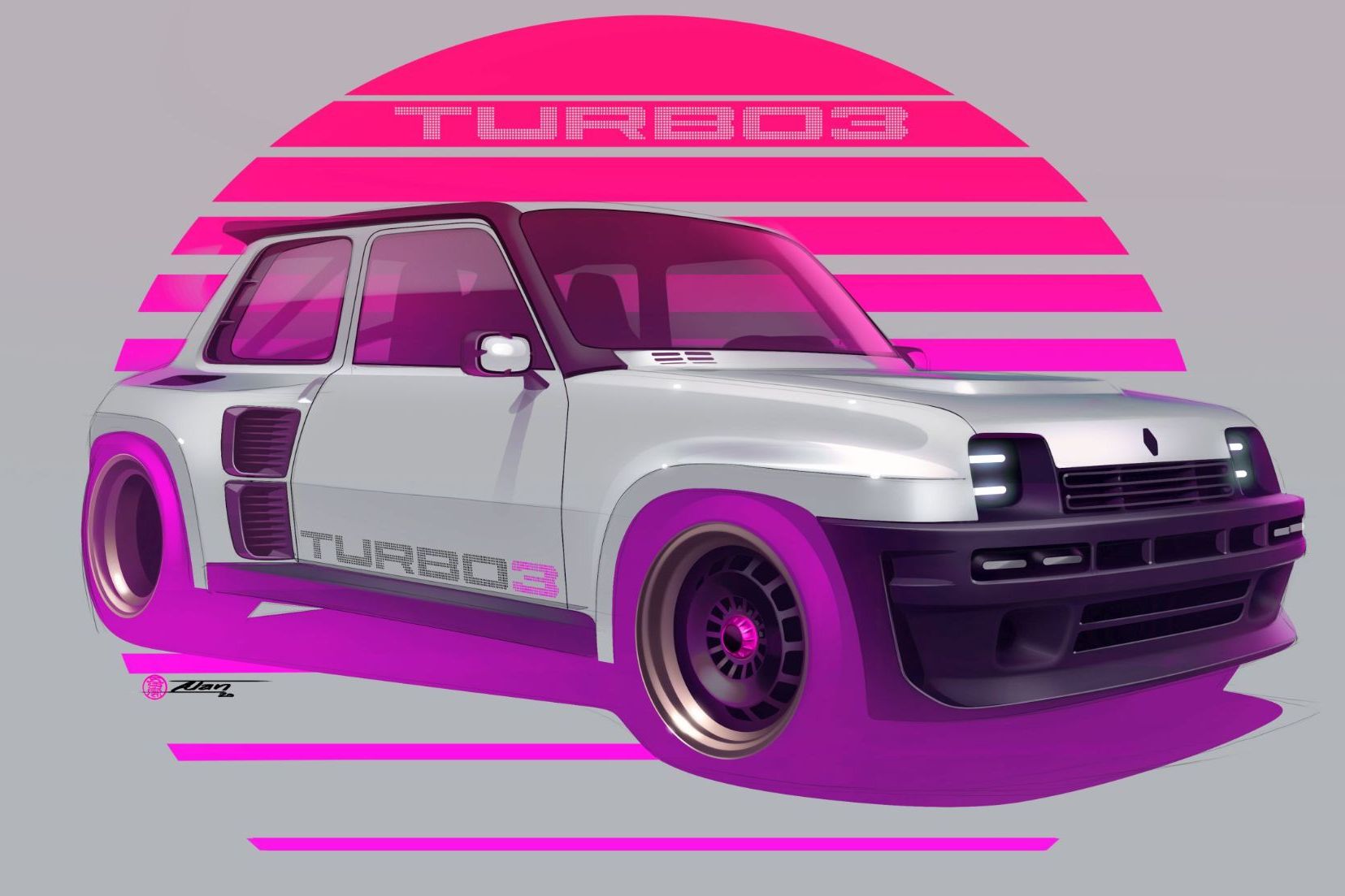 Még az eredetinél is izgalmasabb ez a Renault 5 Turbo 15