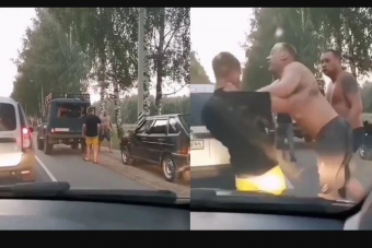 Alsógatyás igazságosztók támadták meg a dugókerülő autóst