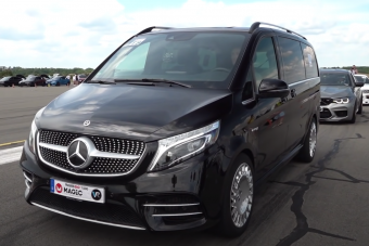 Elképesztő erő van ebben a tuningolt Mercedes kisbuszban