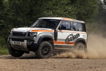 Versenyautó készült az új Defenderből