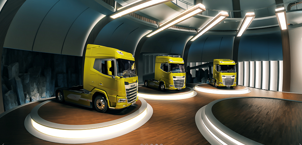 Mostantól bárki virtuális sétát tehet egy kamionban