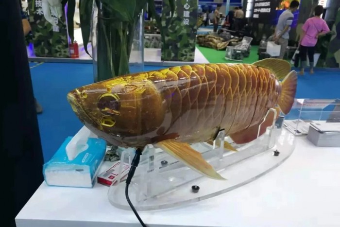 A hadiipar új csúcsa a halba rejtett kémkamera